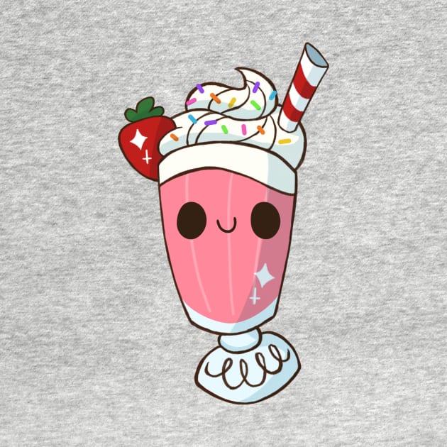 Strawberry Milkshake by mimiranger